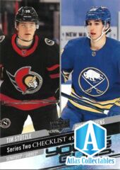 2020-21 Upper Deck Series 2 Young Guns Tim Stutzle / Dylan Cozens #500